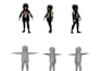 create a custom 3d vrchat avatar, vtuber, furry avatar